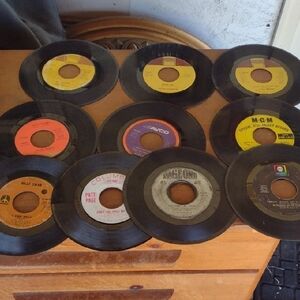 Vintage Vinyl Record Collection 45's